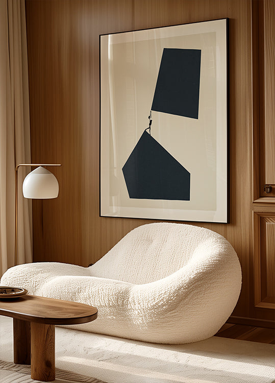 Sięganie wyższego plakatu