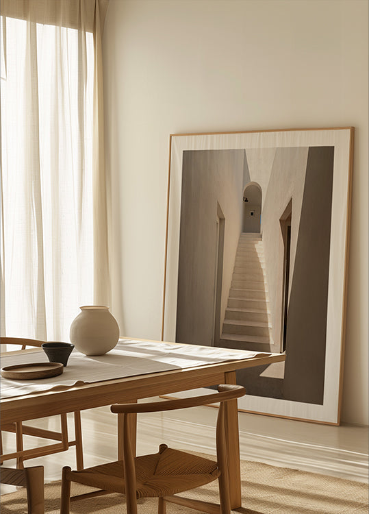 Plakat Schody do światła