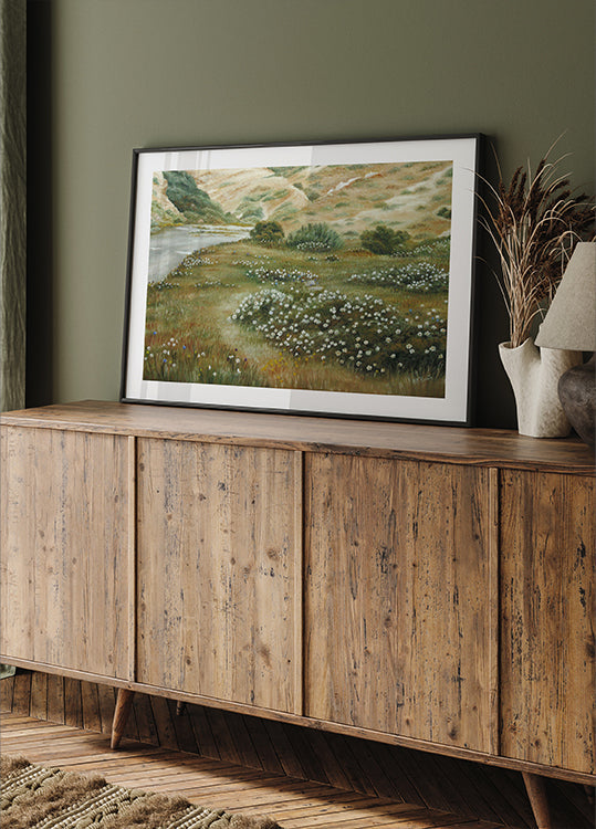 Plakat Ścieżka kwiatów