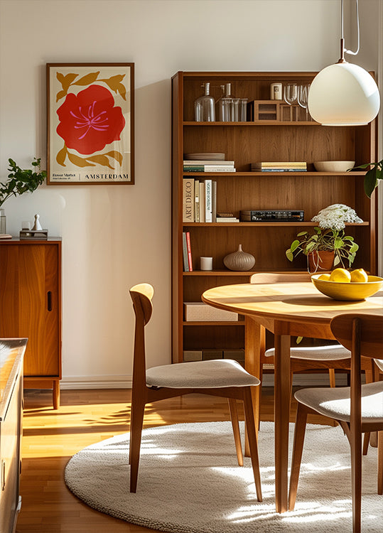 Targ Kwiatowy. Plakat Amsterdamski