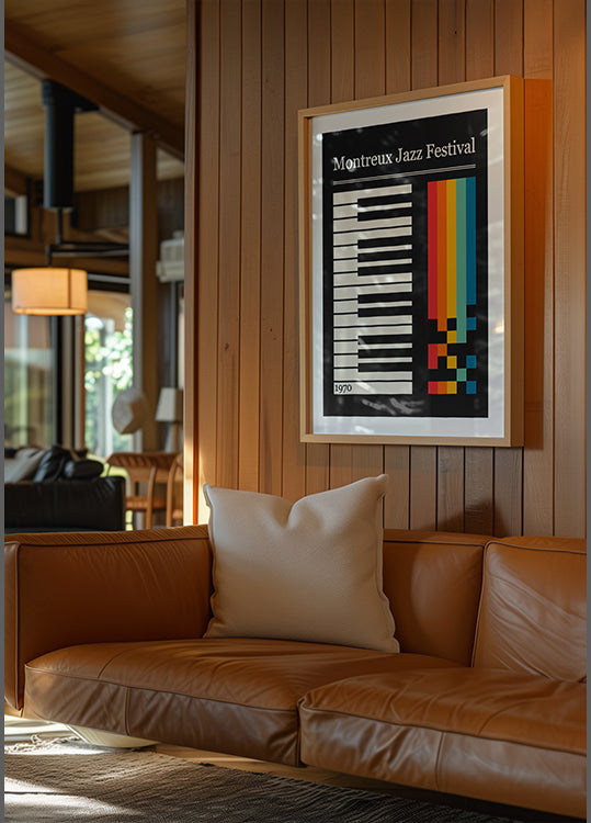 Plakat festiwalu jazzowego w Montreux