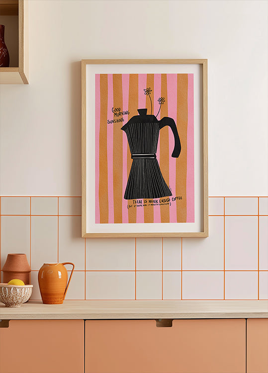 Plakat Mocca Coffee Sunshine