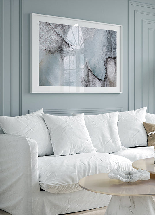 Abstrakcyjne kształty krajobrazu #3 Plakat