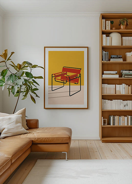 Plakat Krzesło Wassily Marcel Breuer