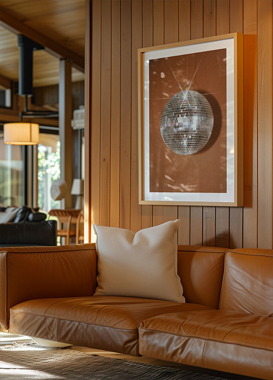 Pomarańczowa Kula Disco (NOWOŚĆ)