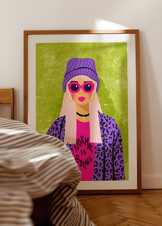 Plakat normalnego wiercenia w lodzie