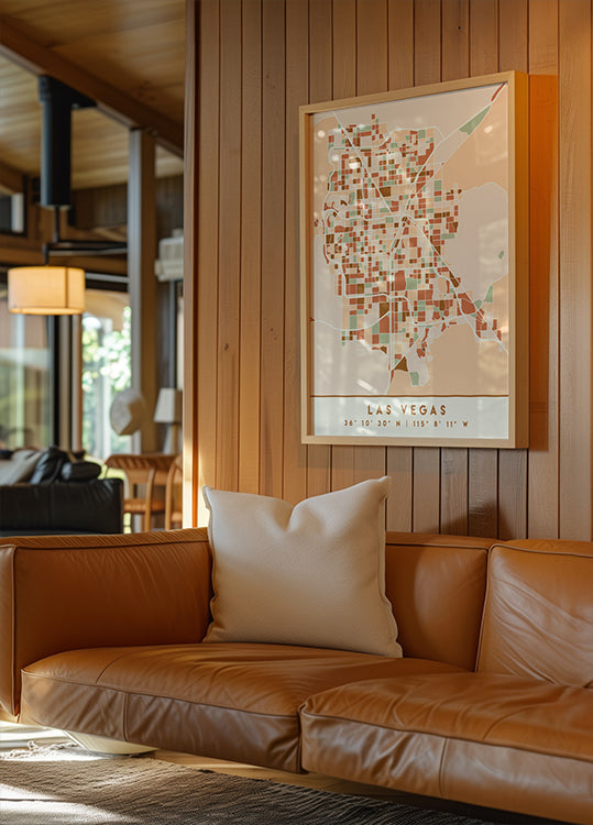 Czarny plakat z mapami odcieni ziemi 38