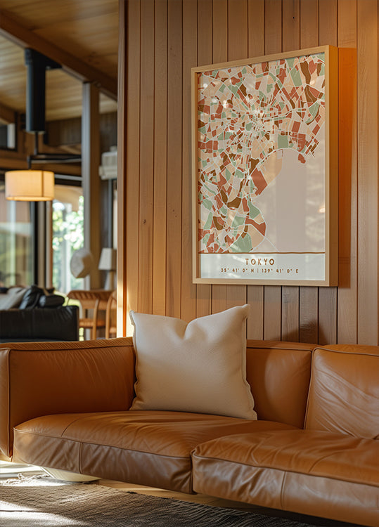 Czarny plakat z mapami odcieni ziemi 88