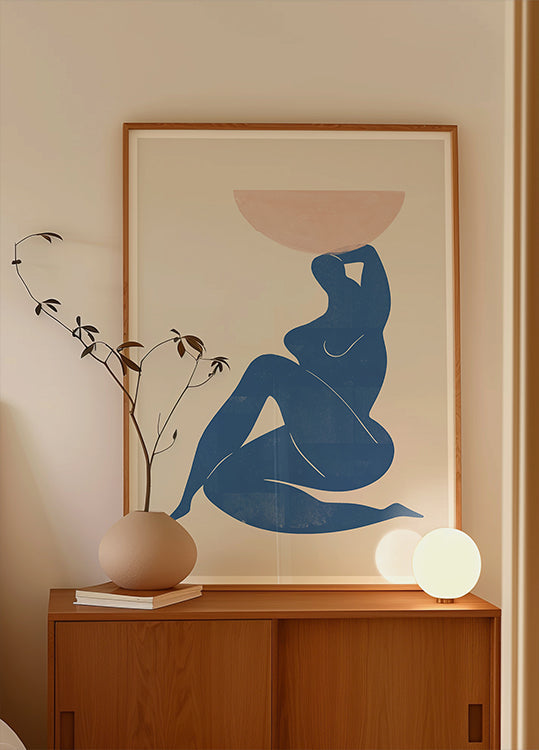 Harmonia w kolorze niebieskim