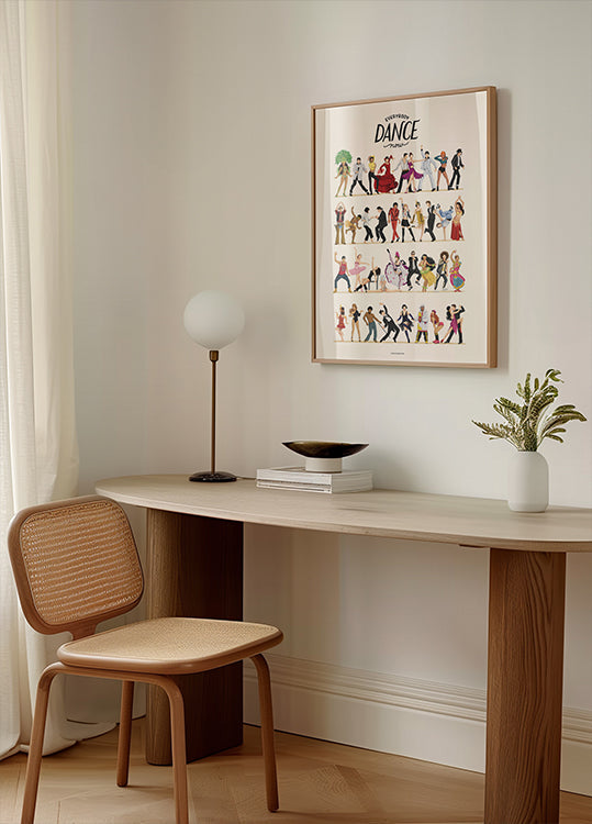 Plakat „Wszyscy tańczą teraz”.