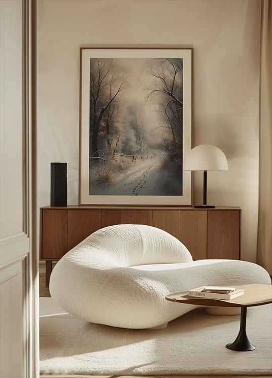 Piękny zimowy plakat nr 2