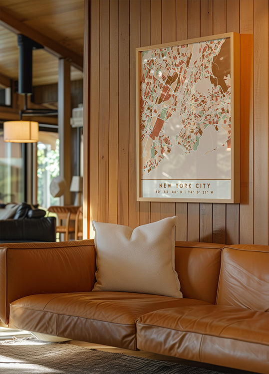 Czarny plakat z mapami odcieni ziemi 61