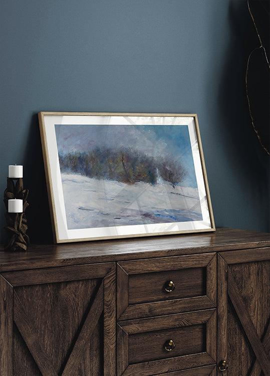 Plakat linii grzbietu