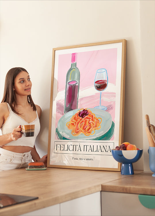 Plakat Felicity Italiana