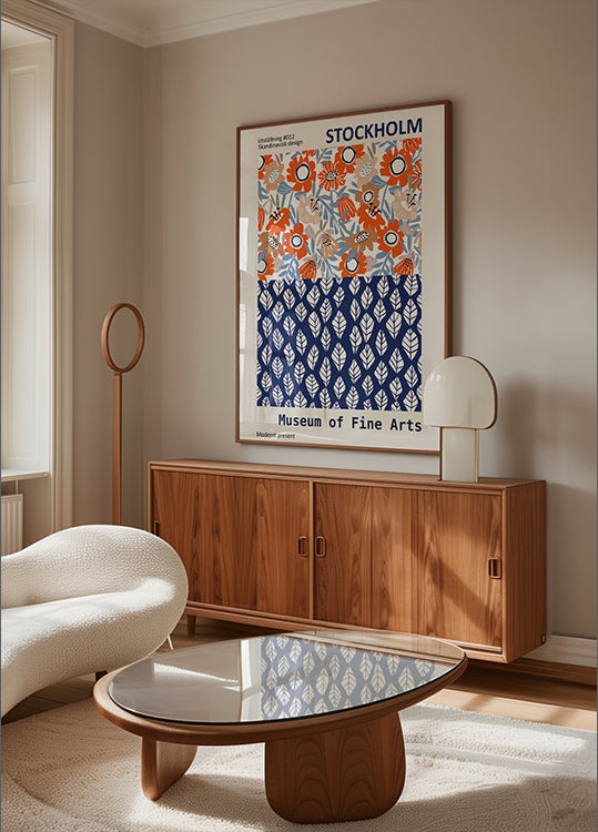 Plakat Muzeum Sztuk Pięknych w Sztokholmie