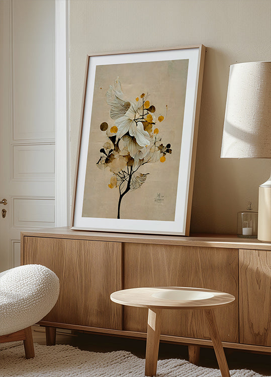 Plakat Kapryśne kwiaty