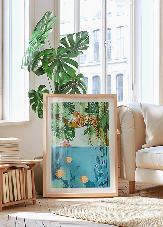 Plakat Witamy w dżungli