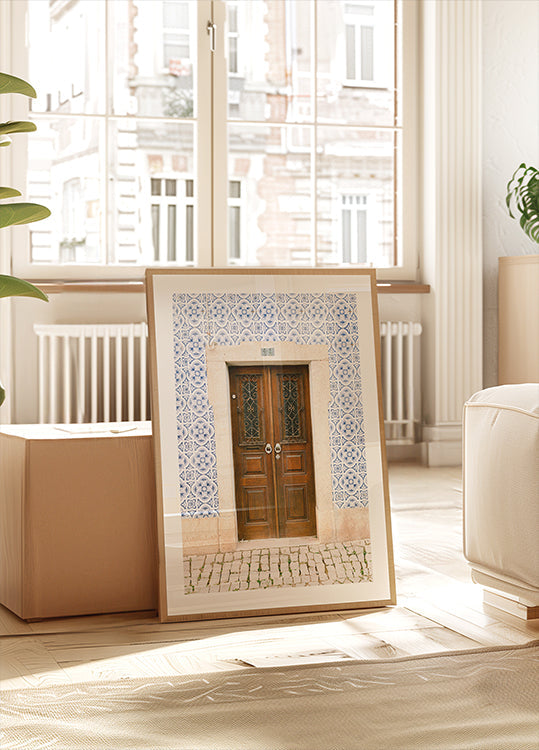 Plakat na drzwiach Ericeiry