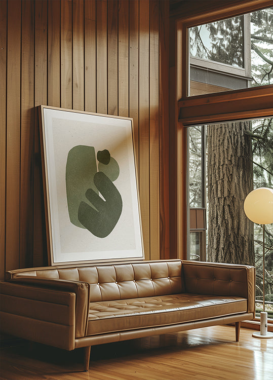 Abstrakcyjny plakat harmonii
