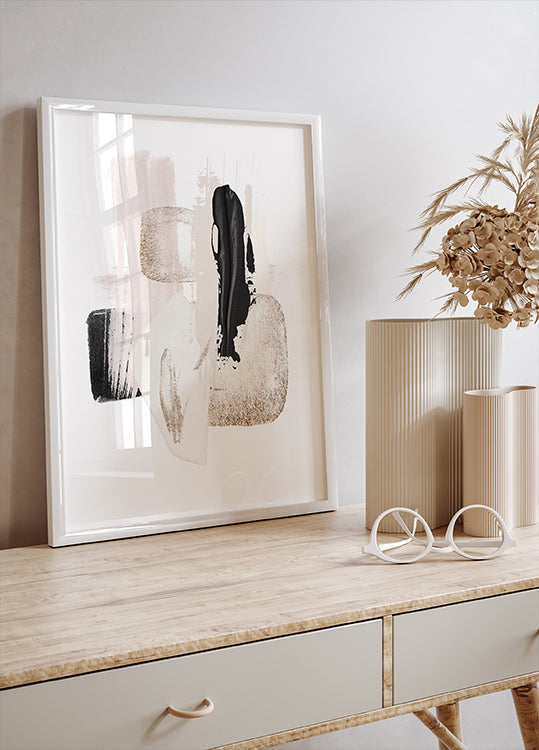 Pociągnięcia pędzlem-1 plakat