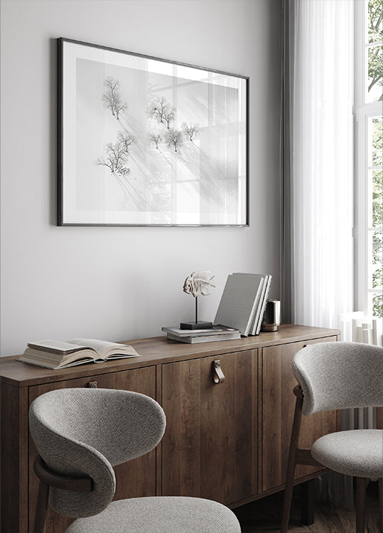 Plakat Zimowy sen - nieruchomy balet