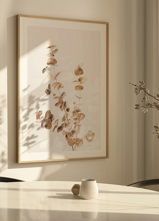 Plakat Eucalyptus Creative Gold 03