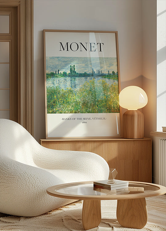 Plakat Brzegi Sekwany