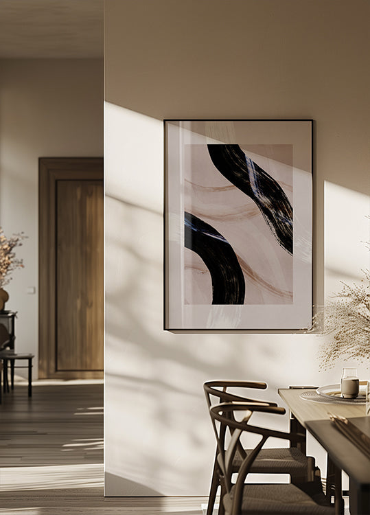 Linie i kształty 5 plakat