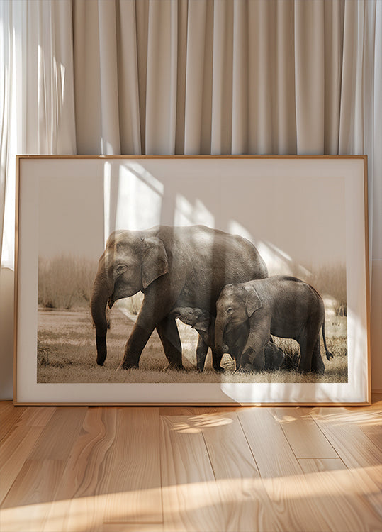 Plakat portret rodzinny