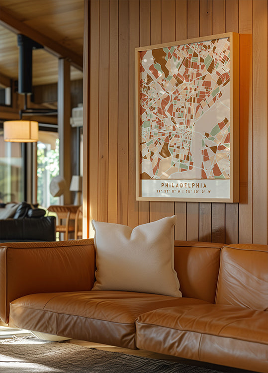 Czarny plakat z mapami odcieni ziemi 65