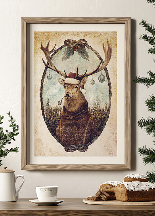 Thinking Wild Christmas Plakat