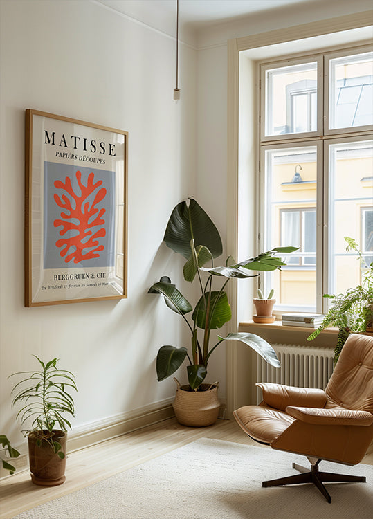 Plakat Matisse kwiatowy 8