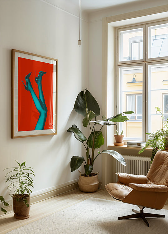 Plakat „Podnieś pięty” #07