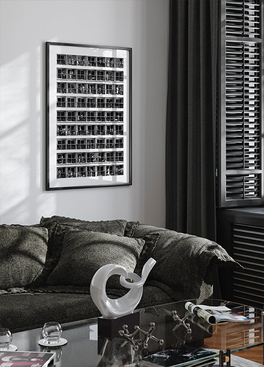 Plakat dotyczący turystyki masowej