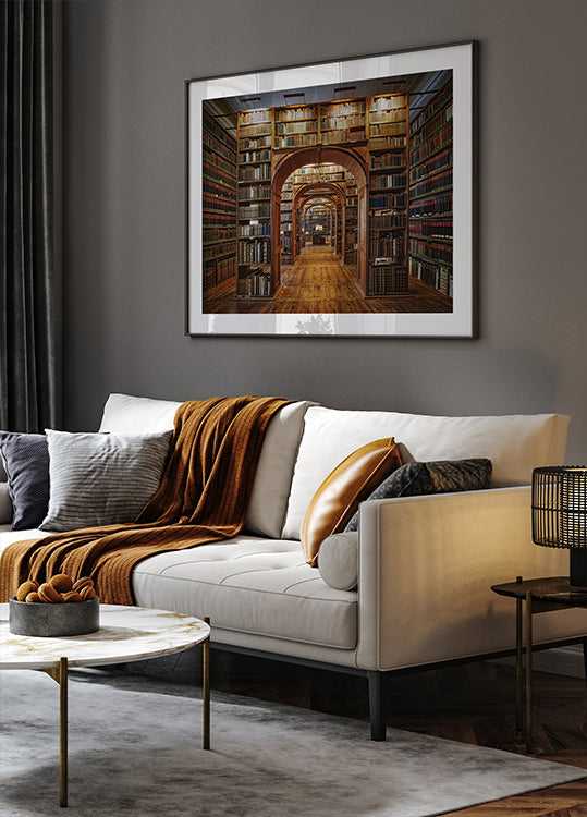 Plakat Biblioteki Naukowej Górnych Łużyc