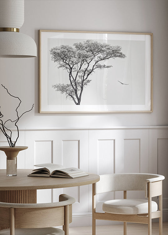 plakat z afrykańskim orłem