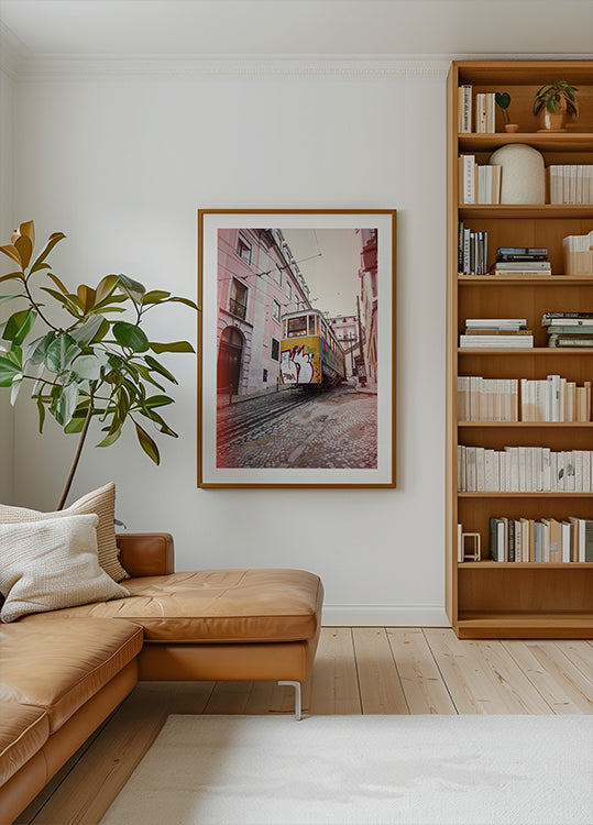 Plakat tramwaju ulicznego