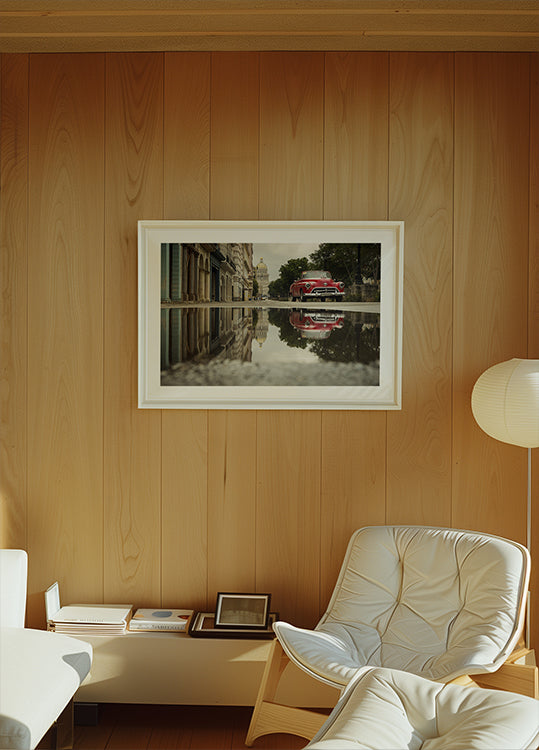 Plakat Ulice Hawany na Kubie