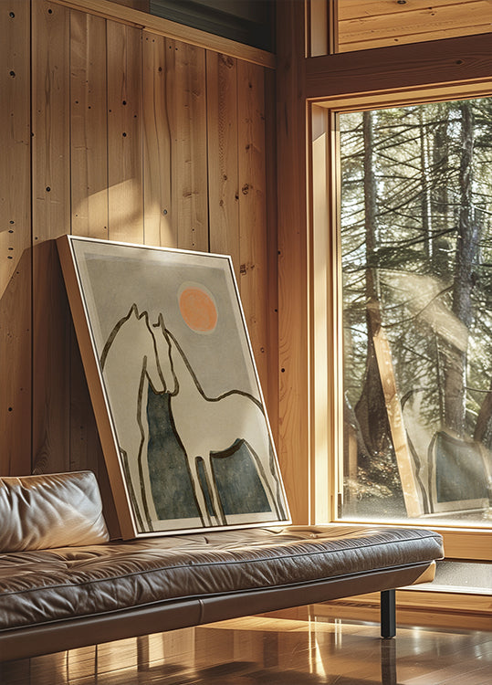 Plakat Uścisk Konia