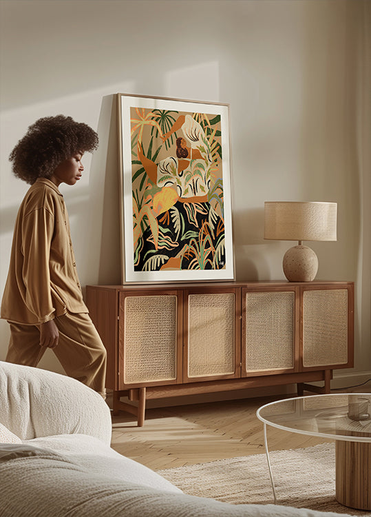 Plakat W objęciach natury