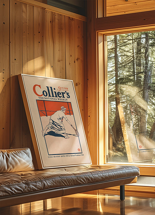 Collier's, National Weekly, plakat Eagle Shannon Ropes One