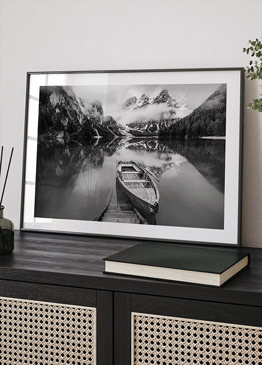 Plakat blanco y negro