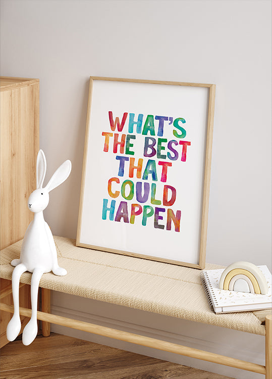 Co najlepsze, co może się zdarzyć, skopiuj plakat