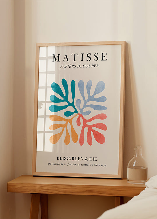 Plakat kwiatowy Matisse’a 4