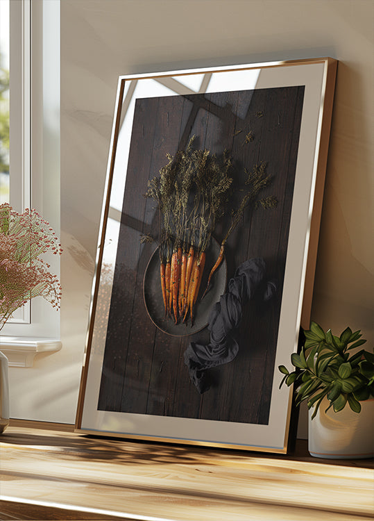 Plakat Pieczona marchewka