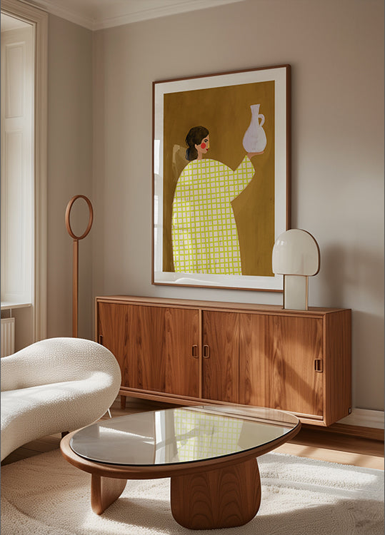 Plakat Kobieta Z Wazą