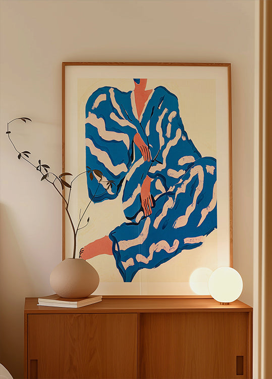 Plakat portretowy Indigoreverie