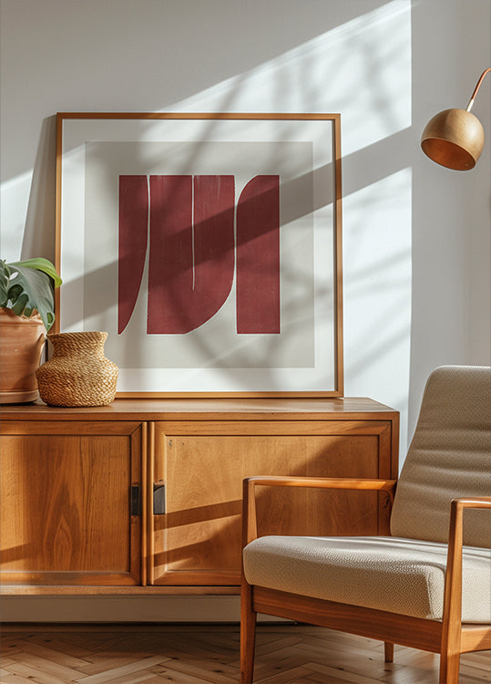 Plakat rustykalnej harmonii