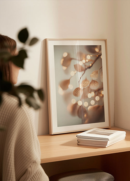 Plakat Świecące Płatki