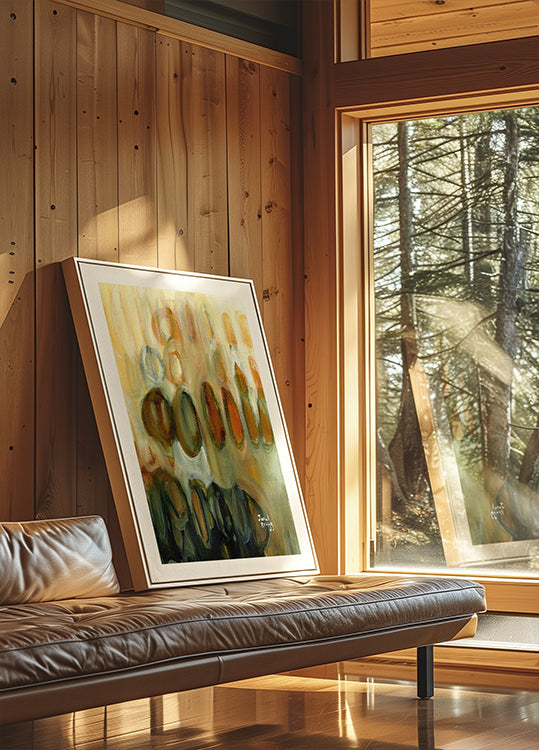 Abstrakcja Z Owalami i Złotem II (NOWOŚĆ)